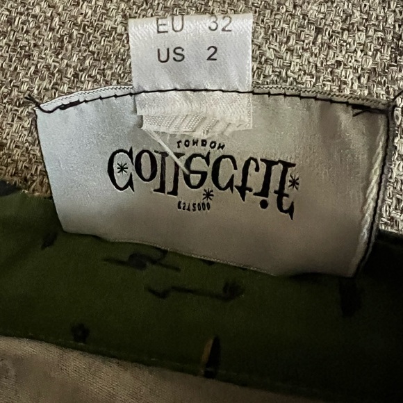 Collectif Green Horse & Cactus Full
Circle Skirt NWOT - Picture 5 of 7